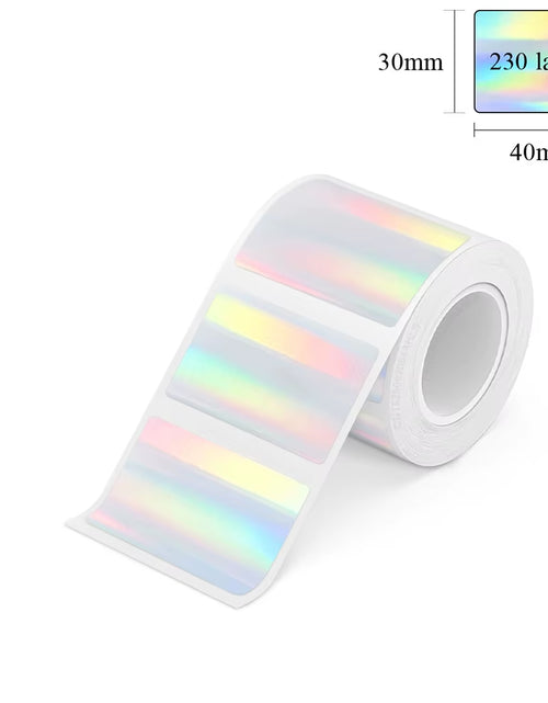 Load image into Gallery viewer, Portable Mini Printer P50 Thermal Adhesive Label Printer without Ink Bluetooth Sticker Printer Barcode Price Tag Label Maker
