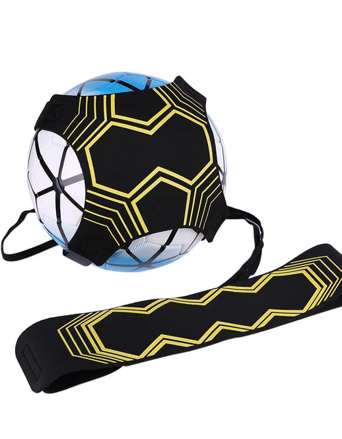 Load image into Gallery viewer, 6 Style Soccer Ball Juggle Bags Kids Football Training Auxiliary Circling Belt Solo Soccer Kick Football Kick Trainer Equipment
